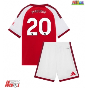 Arsenal Noni Madueke #20 Primera Equipación Niños 2026-27 Manga Corta (+ Pantalones cortos)